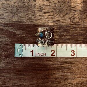 Unique Fidget ring, Spinner ring